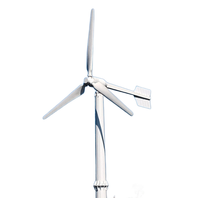 10kW active pitch controlled wind turbine, off grid energy storage connected to the grid, shipped by the manufacturer