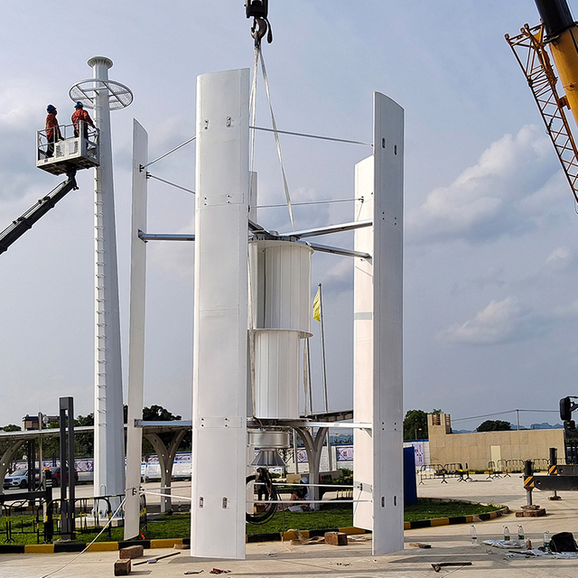 H-type 10kW wind turbine, factory shipped, with a 10000 square meter factory