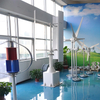 H-type 500W wind turbine generator, gentle breeze start, small overall size, light weight, low noise