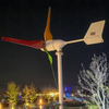 1kW household wind turbine suitable for farms or rooftops, starting at low wind speeds, easy to install