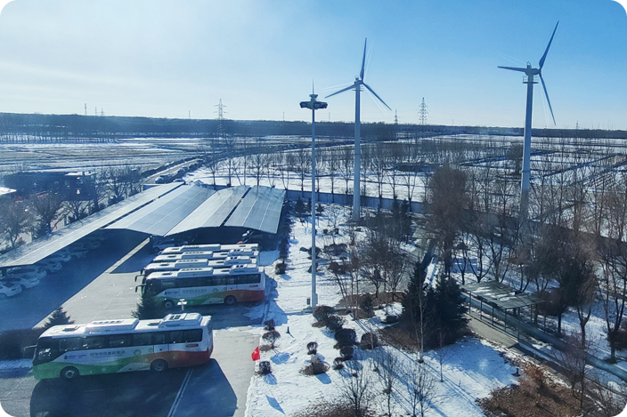 horizontal axis wind turbine project