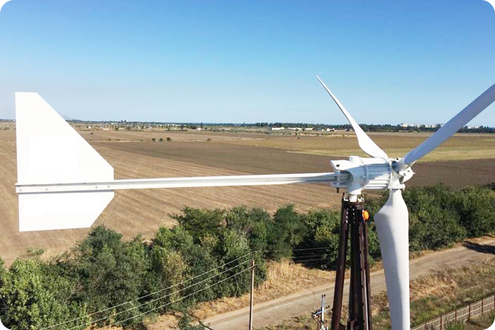 vertical axis wind turbine project