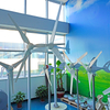 3kW dedicated horizontal axis wind turbine for household use, shipped by the manufacturer