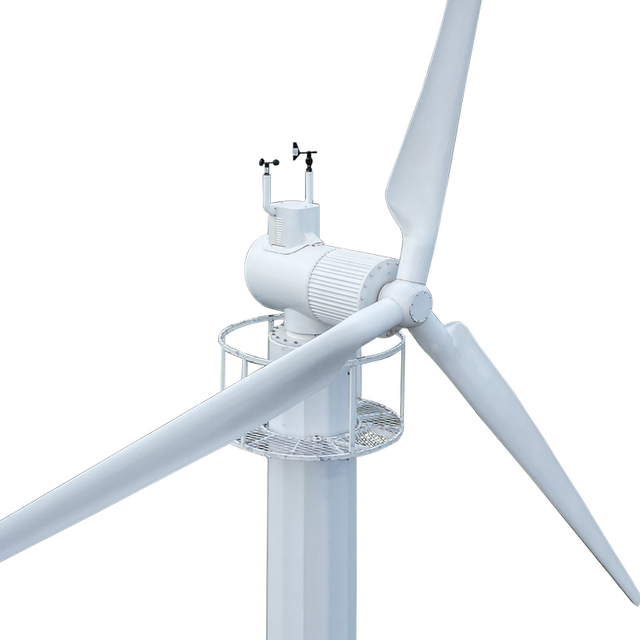 A 50kW electronically controlled wind turbine has a high wind energy utilization rate