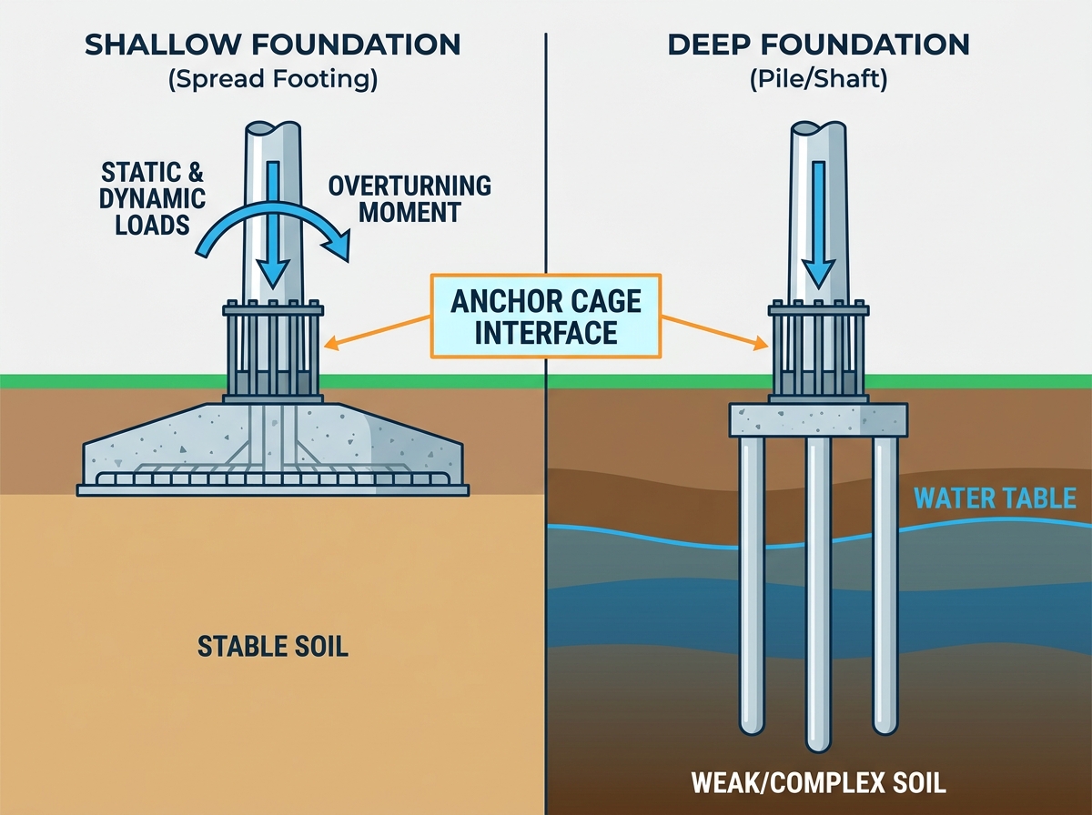 Wind Turbine Foundation Construction