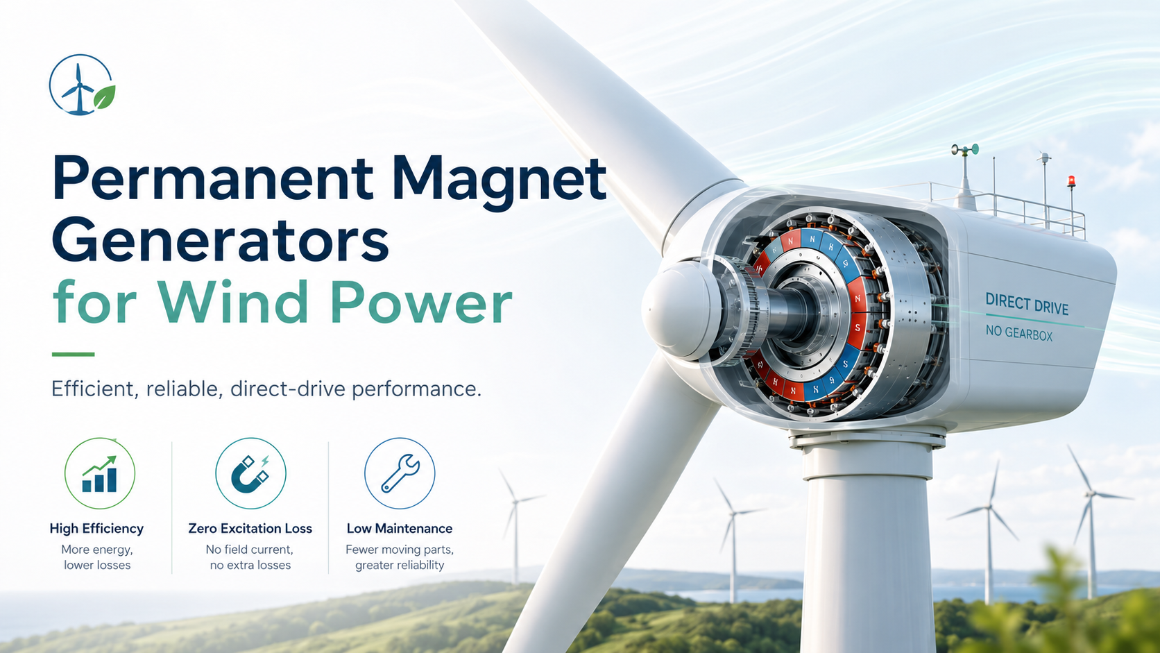 Why Permanent Magnet Generators Are Ideal For Wind Power Systems